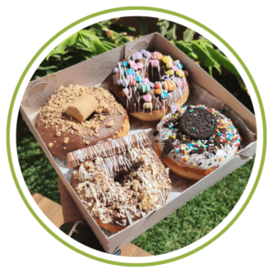 caixa de donuts
