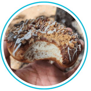 donut de paçoca