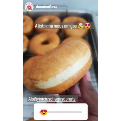 marquinha-donut Marca característica do donut