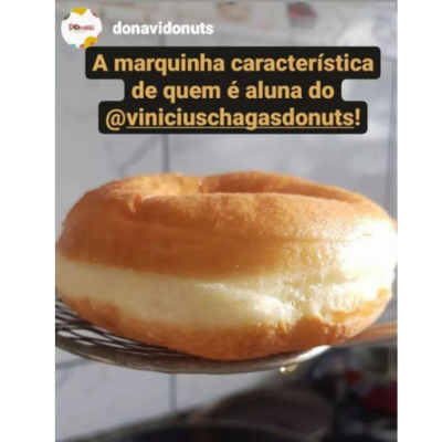 donut-marquinha Marca característica de um donut de verdade - Aluna Mestre donuteiro
